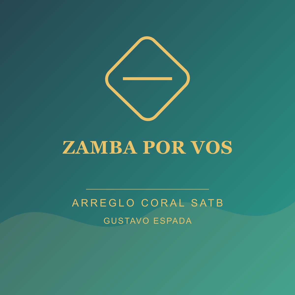 Zamba por vos - arreglo coral SATB