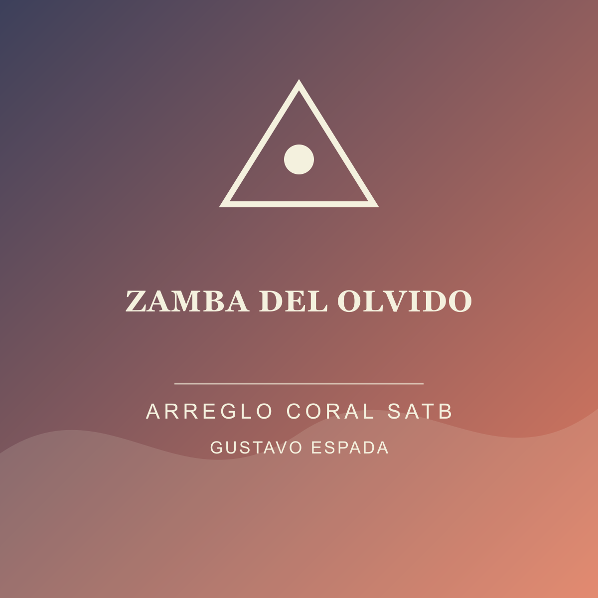 Zamba del olvido - arreglo coral SATB